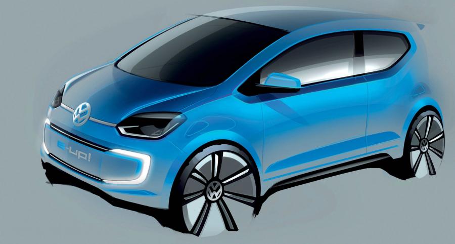  Volkswagen e-up! Concept 2011 года  (фото 3 из 4)